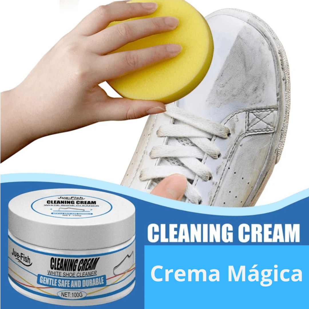 Crema limpiadora de zapatos BlancaMagic