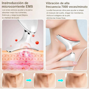 Masajeador Facial Lineas De Expresion DermaSuave 3 en 1